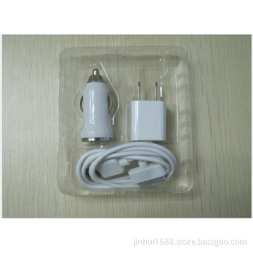 3 in 1 USB Cable for iPhone4 (JH-CABL-02)
